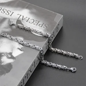 Imperial Titanium Bracelet Silver