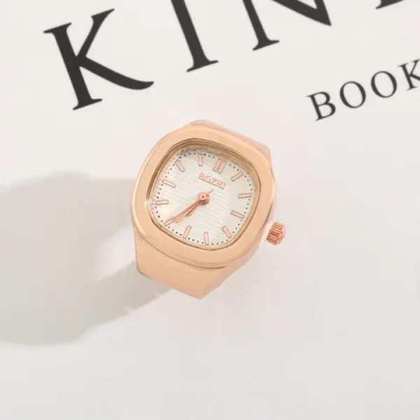 Nautilus Ring watch Rose Gold