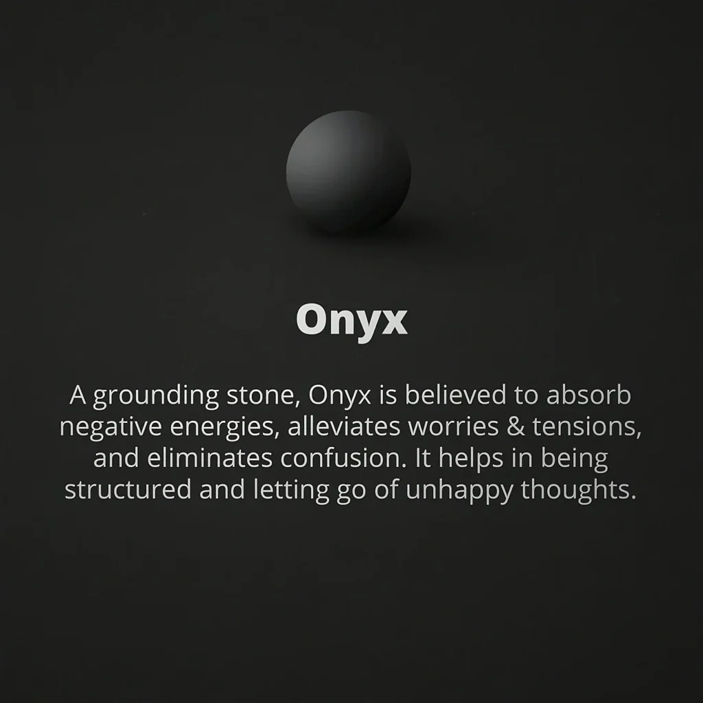 Onyx Lava Stone Bracelet Black