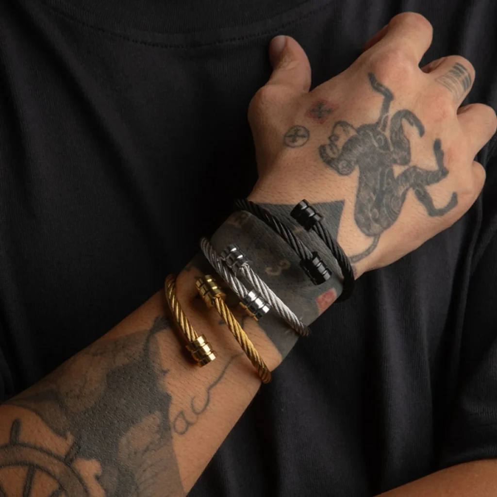 Twist Titanium Bracelet